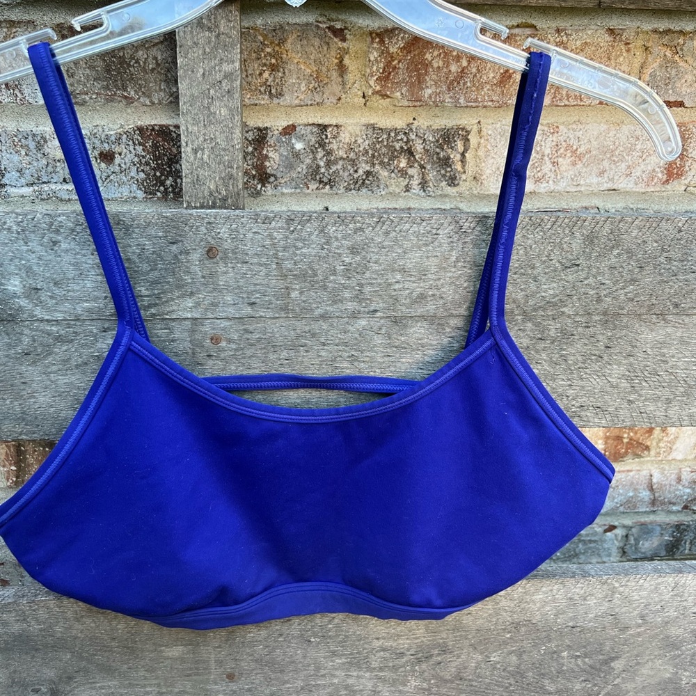Size large sports bra purple size large